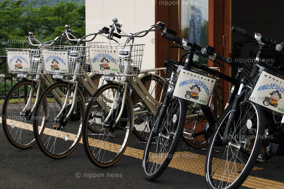 Yamaha PAS bicycles leased to Mino cityYamaha PAS bicycles leased to Mino cityYamaha PAS bicycles leased to Mino city