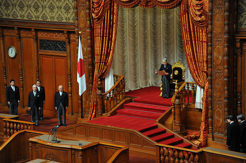 Emperor Akihito Opens Japan’s Parliament