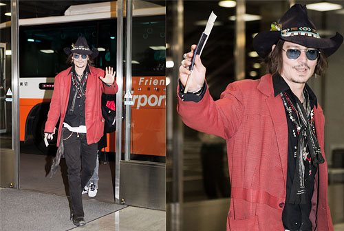 US Actor Johnny Depp Arrives in JapanUS Actor Johnny Depp Arrives in JapanUS Actor Johnny Depp Arrives in JapanUS Actor Johnny Depp Arrives in Japan