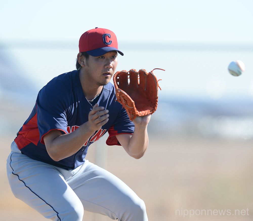 Cleveland Indians new signing pitcher Daisuke Matsuzaka