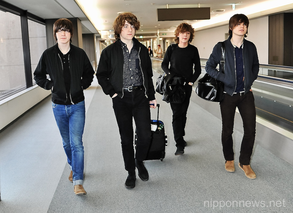 The Strypes arrive in Japan