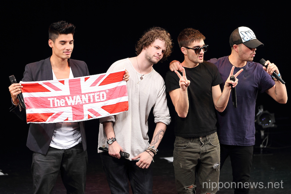 The Wanted - press conference in Tokyo