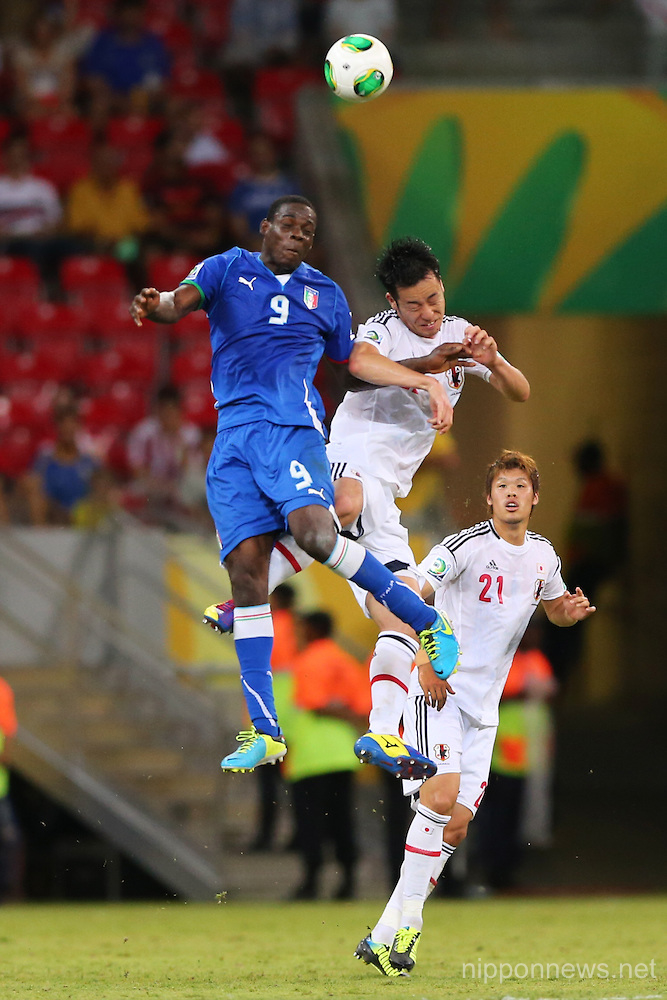 Football/Soccer: FIFA Confederations Cup Brazil 2013 Group A - Italy 4-3 Japan