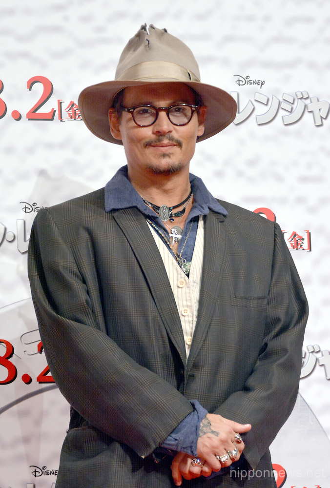 The Lone Ranger movie promotion in Tokyo