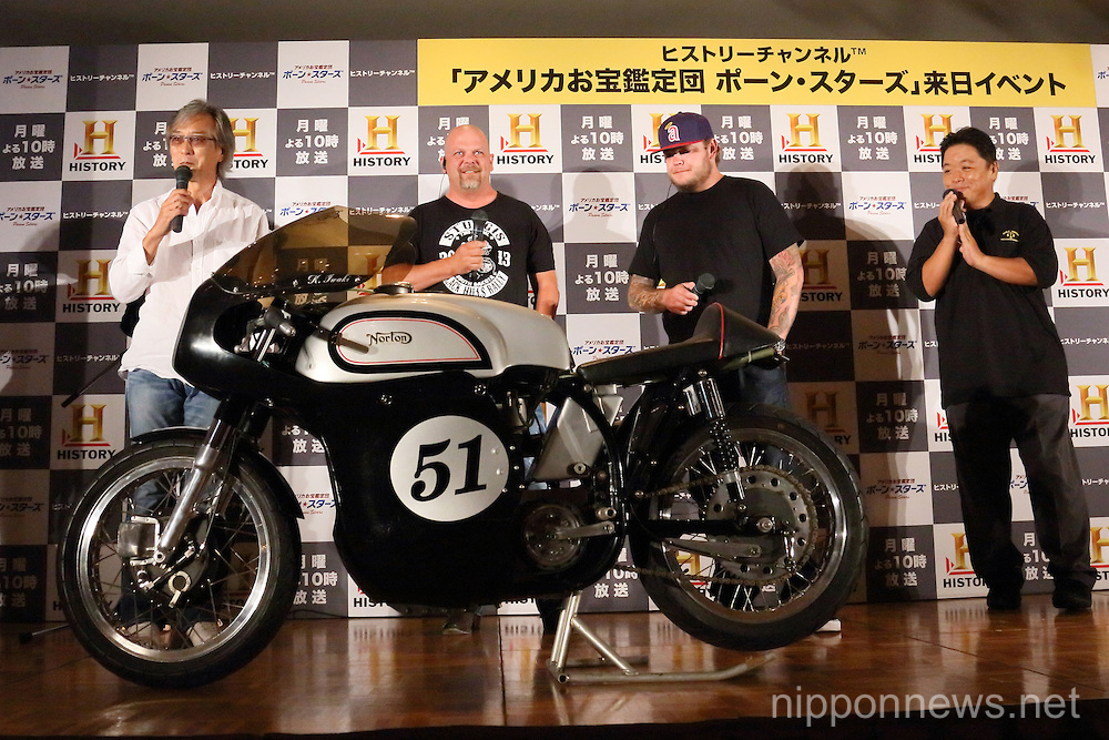 Pawn Stars press conference in Tokyo