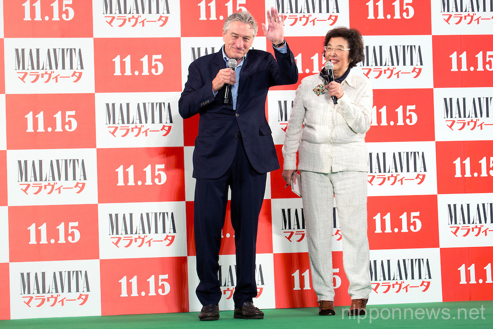 Robert De Niro Presents "Malavita" in Tokyo