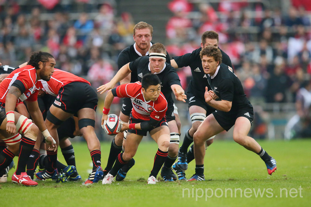 Rugby Test Match: Japan 6-54 New Zealand