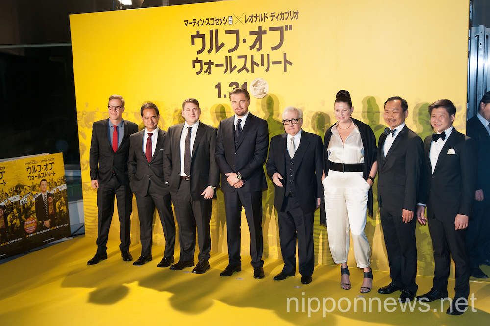 The Wolf of Wall Street Japan Premiere