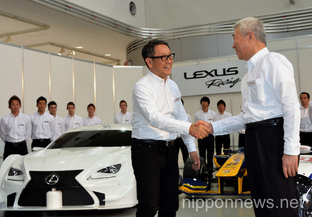 Toyota Motor Corp. presenting its motor sports activities for 2014