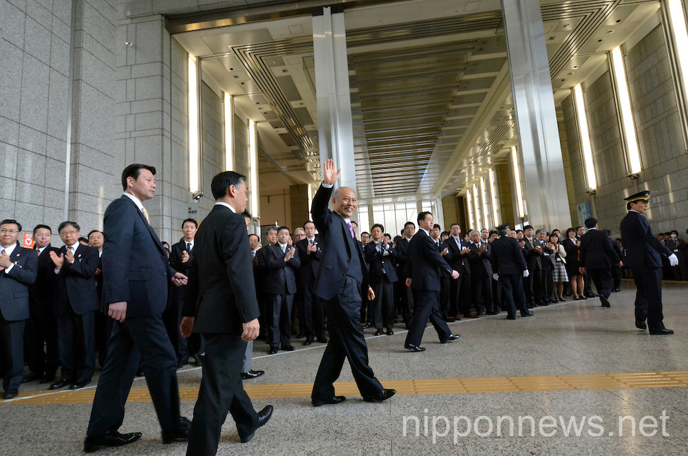 Newly-elected Tokyo Governor Yoichi Masuzoe