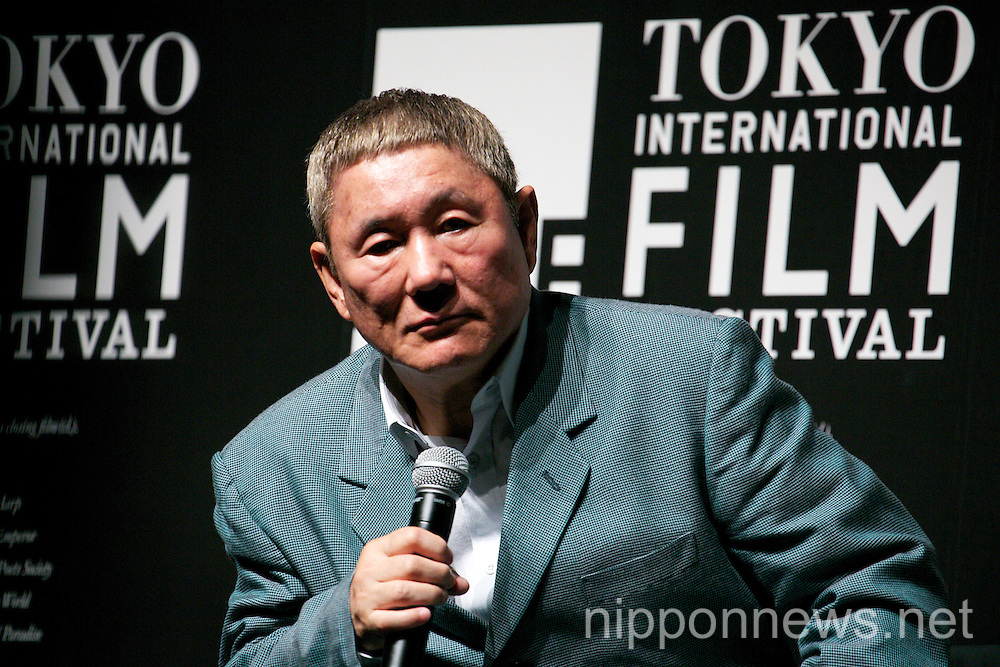 Takeshi Kitano at the "SAMURAI Award Special Talk Session"