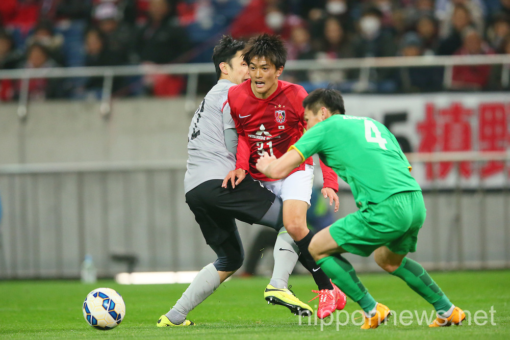 Football/Soccer: 2015 AFC Champions League - Urawa Reds 1-1 Beijing Guoan