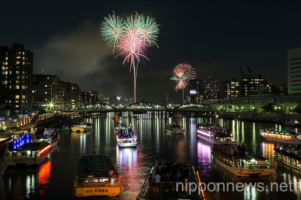The 38th Sumida River Fireworks Festival