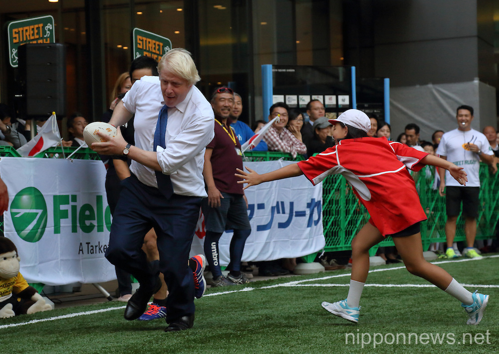 Mayor of London Boris Johnson in Tokyo