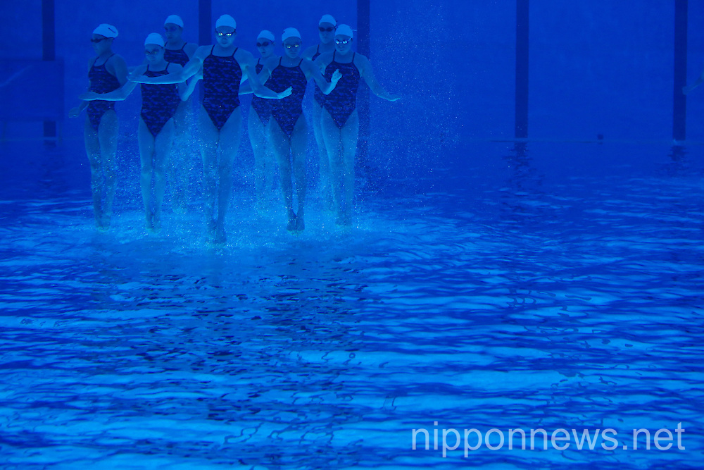 Synchronised Swimming: Japanese national team training
