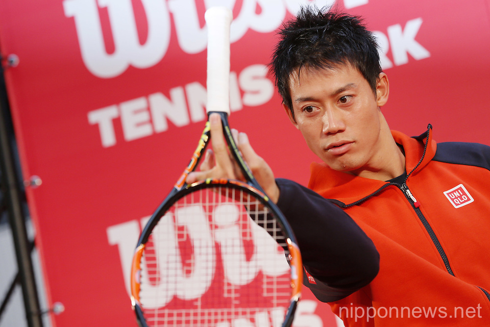 Wilson New racket announcement with Kei Nishikori