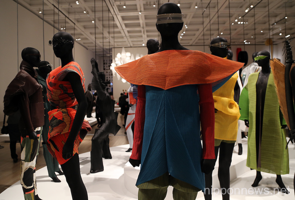 Issey Miyake exhibition at the National Art Center in Tokyo