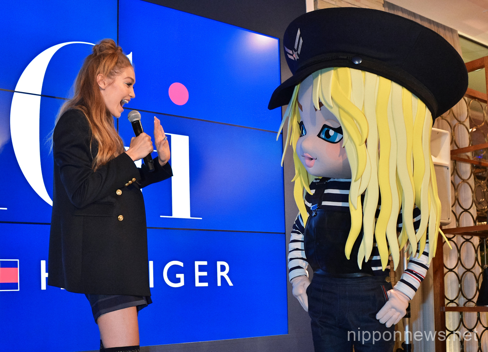 Gigi Hadid attends TOMMYxGIGI special event in Tokyo