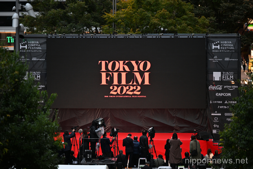 October 24, 2022 - The 35th Tokyo International Film Festival. Opening Ceremony at Tokyo International Forum in Tokyo, Japan on October 24, 2022. (Photo by 2022 TIFF/AFLO)