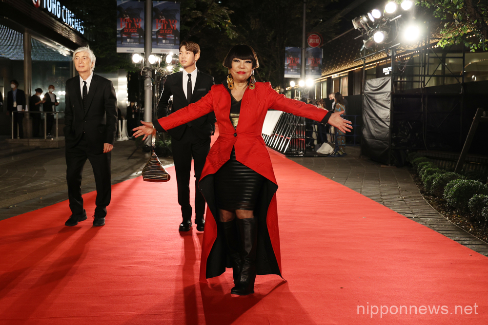 Junko Koshino, October 24, 2022 - The 35th Tokyo International Film Festival. Opening Ceremony at Tokyo International Forum in Tokyo, Japan on October 24, 2022. (Photo by 2022 TIFF/AFLO)