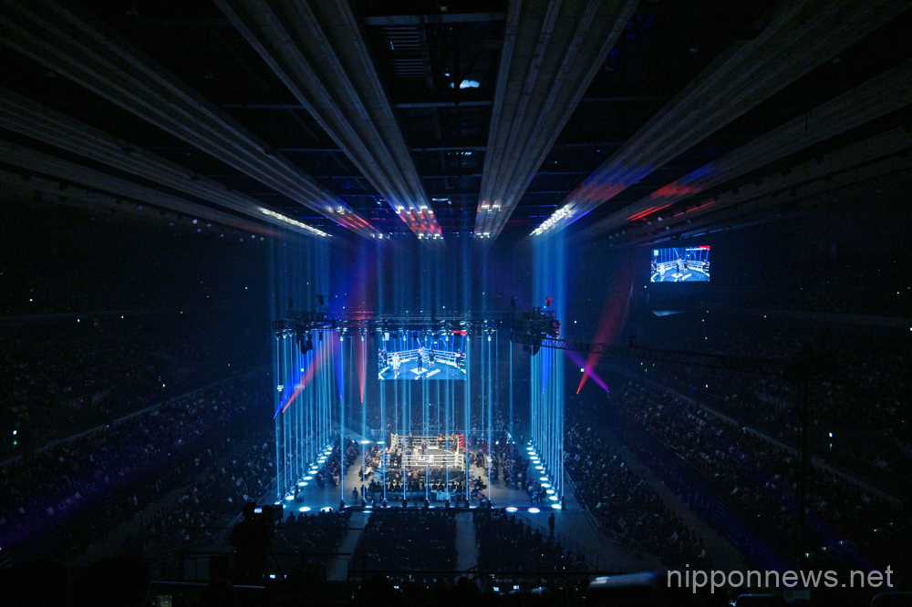 General view, DECEMBER 13, 2022 - Boxing : Bantamweight title unification boxing bout at Ariake Arena Tokyo, Japan. (Photo by MATSUO.K/AFLO SPORT)