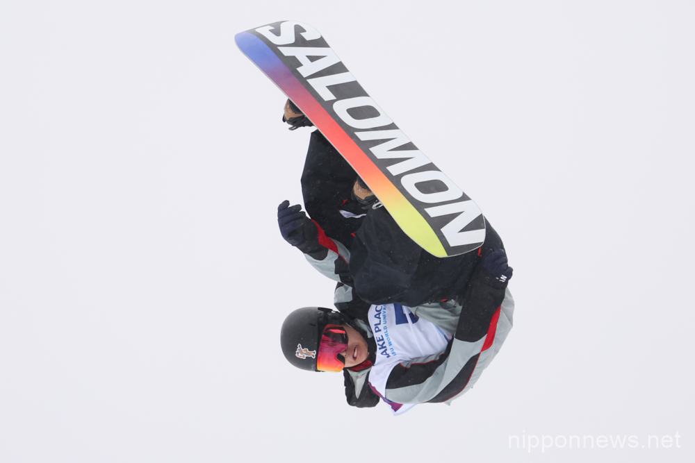 Yuusei Kaku (JPN), JANUARY 20, 2023 - Snowboarding : Men's Big Air Final at Gore Mountain during Lake Placid 2023 FISU World University Games Winter in North Creek, NY, USA. (Photo by YUTAKA/AFLO SPORT)