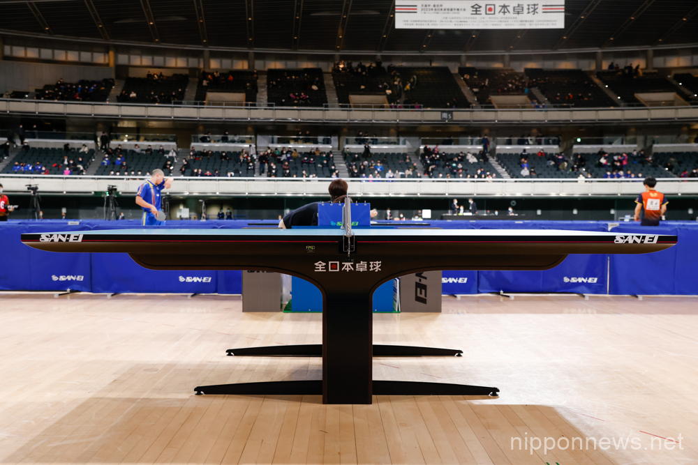 General view, JANUARY 25, 2023 - Table Tennis : All Japan Table Tennis Championships 2023 at Tokyo Metropolitan Gymnasium in Tokyo, Japan. (Photo by AFLO SPORT)