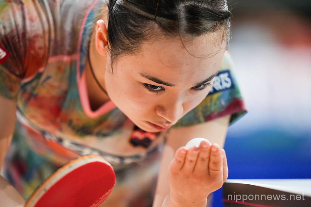 Mima Ito, JANUARY 26, 2023 - Table Tennis : All Japan Table Tennis Championships 2023 Women's Singles 4th Round at Tokyo Metropolitan Gymnasium in Tokyo, Japan. (Photo by AFLO SPORT)