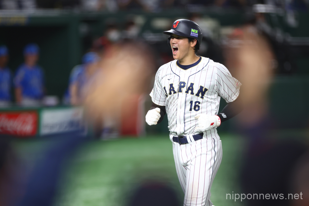 Shohei Ohtani (JPN), MARCH 16, 2023 - Baseball : 2023 World Baseball Classic Quarter-final Game between Japan - Italy at Tokyo Dome in Tokyo, Japan. (Photo by CTK Photo/AFLO)