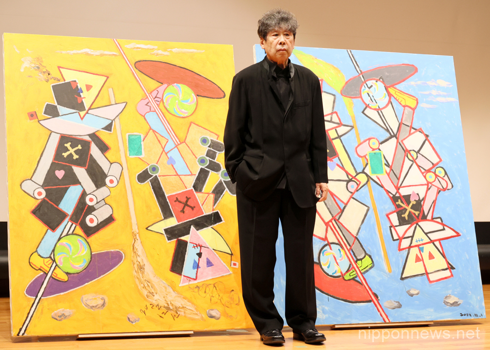 Approximately 100 pieces of Tadanori Yokoo’s interpretation of the “Hanshan and Shide” will be publicly displayed for the first time in September at the Tokyo National Museum